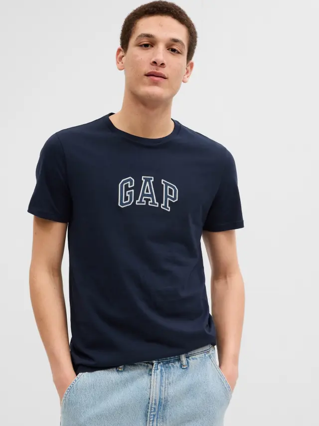 Ανδρική Μπλούζα με Gap Arch Λογότυπο blue