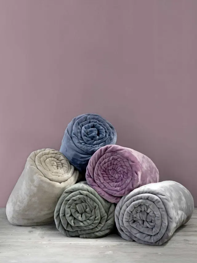 Κουβέρτα 220Χ240 Υπέρδιπλη Fleece Kocoon Meleg Gray 100% Πολυέστερ 2