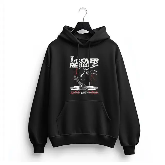 Φούτερ Noshame® Μαύρο με τύπωμα - 3025084 - XXL