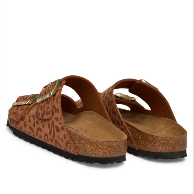 Γυναικεία Ανατομικά Σανδάλια Birkenstock Arizona Bs 1031926 Leo Pecan Narrow Fit Καφέ - 38 3