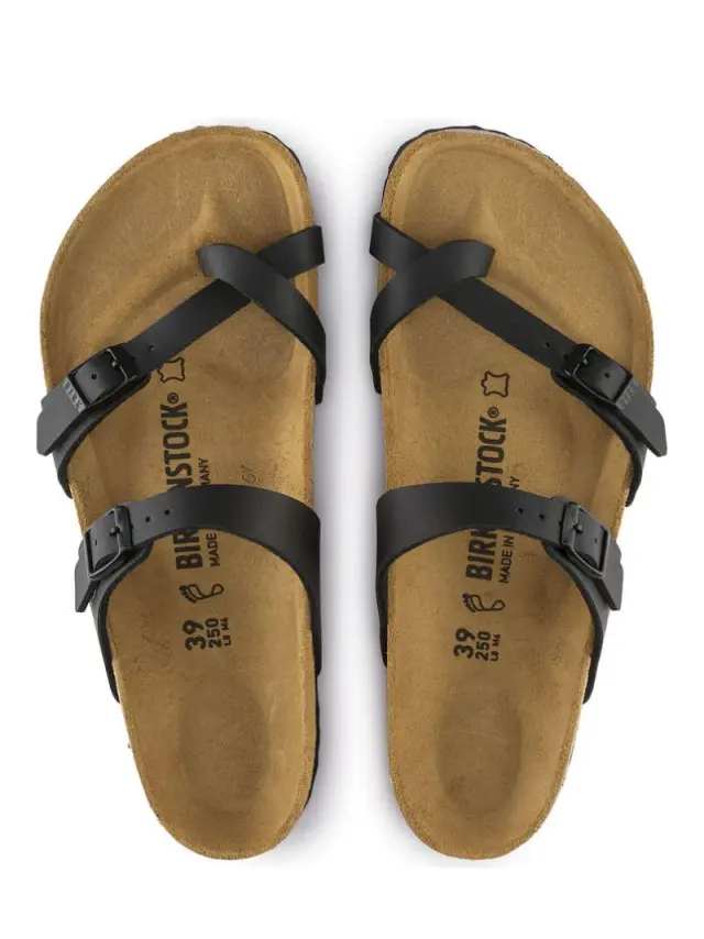 Birkenstock Σαγιονάρες Unisex Birko-Flor(ανθεκτικό υλικό της Birkenstock-επιτρέπει την επαφή με το νερό) Μαύρο BIR/MAYARI 071791 BLACK BF 3