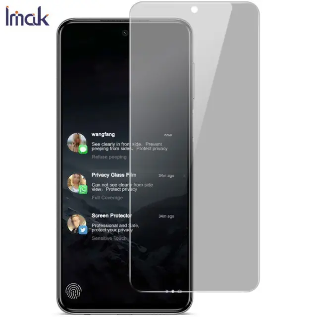 Imak® Privacy Tempered Glass Screen Prοtector για Xiaomi Redmi Note 9 Pro/9 Pro Max/9s - Full Cover 2