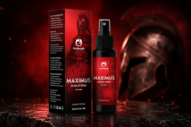 MAXIMUS 5X Delay Spray – Ο Απόλυτος Έλεγχος της Διάρκειας