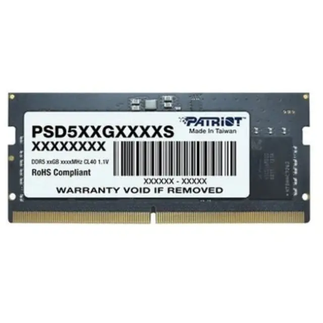 Patriot SO-DIMM 32 GB DDR5-4800 (black, PSD532G48002S, Signature)