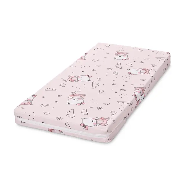 Lorelli Βρεφικό στρώμα "Classic" 90/42-6 εκ. Ballerina bear pink Ροζ
