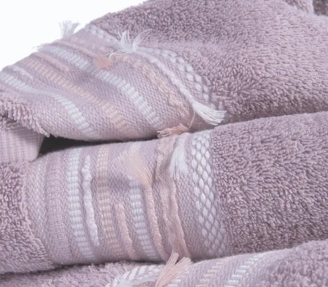 ΠΕΤΣΕΤΑ ΠΡΟΣΩΠΟΥ KEYLAN 50X90 NEF-NEF HOMEWARE MAUVE