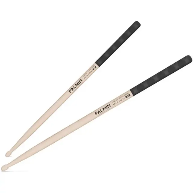 PALMIN PALMIN-DSTICK-PB Palmin Drumstick Premium AH-5B, one pair 110gr (American Hickory) 3