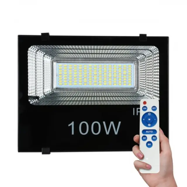 ΠΡΟΒΟΛΕΑΣ LED ΗΛΙΑΚΟΣ ΜΕΡΑ-ΝΥΧΤΑ 100W 6000K