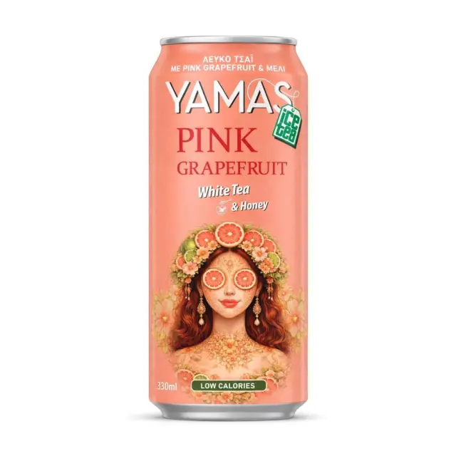 Yamas White Tea With Pink Grapefruit 330ml