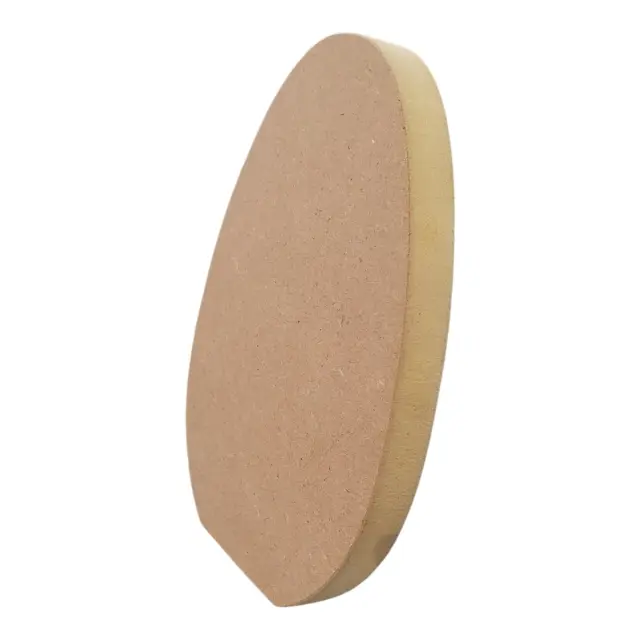 Αυγό MDF επιτραπέζιο με στήριξη, 20x13x1,9cm