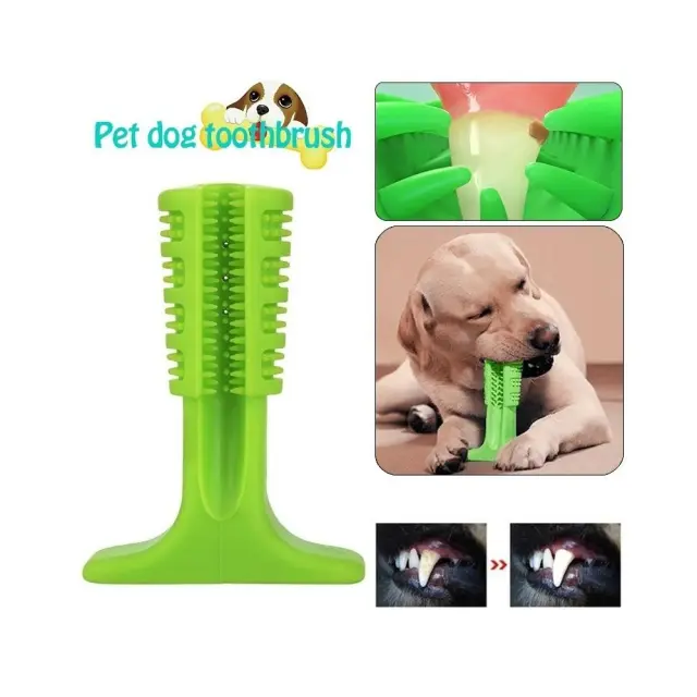 Oδοντόβουρτσα σιλικόνης κατοικίδιων-Pet toothbrush