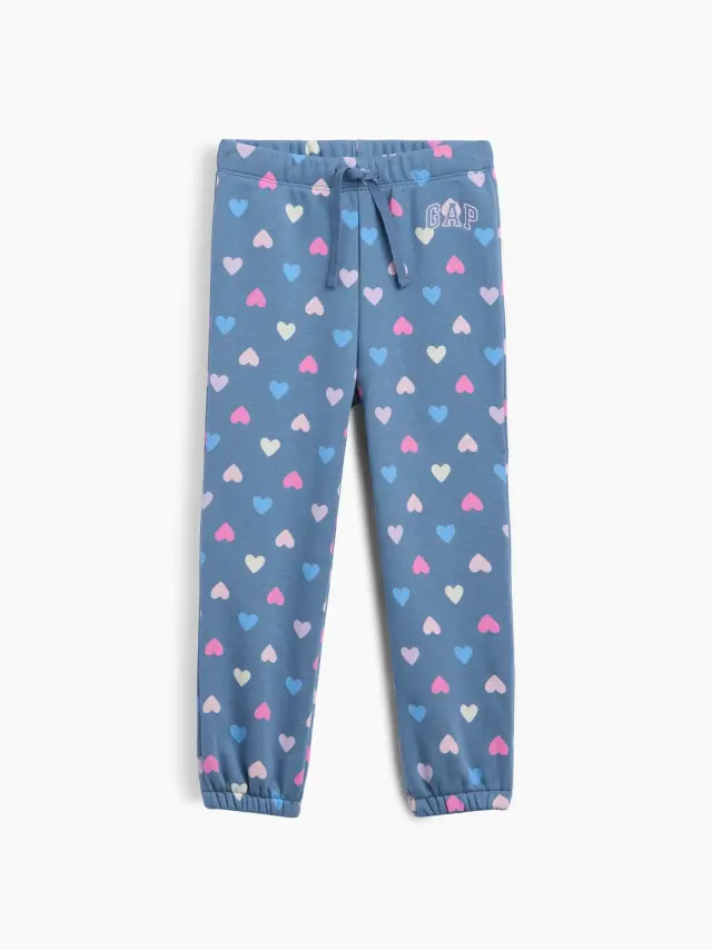 Νηπιακό babyGap Παντελόνι Φόρμας με Λογότυπο Bainbridge blue hearts