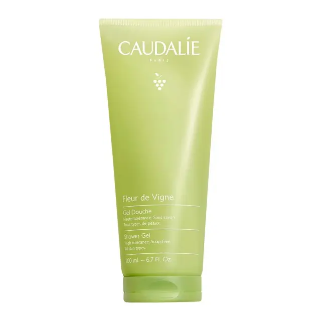 Caudalie Fleur de Vigne Shower Gel Αφρόλουτρο Σώματος με Καρπούζι, Ροζ Πιπέρι και Λευκό Τριαντάφυλλο, 200ml