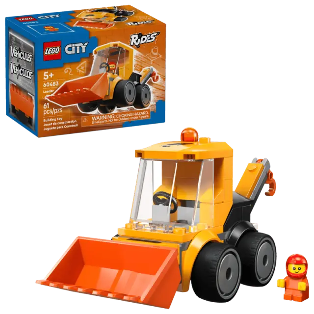 LEGO® City Rides – Construction Loader για 5+ Ετών 61τμχ - 60483 2