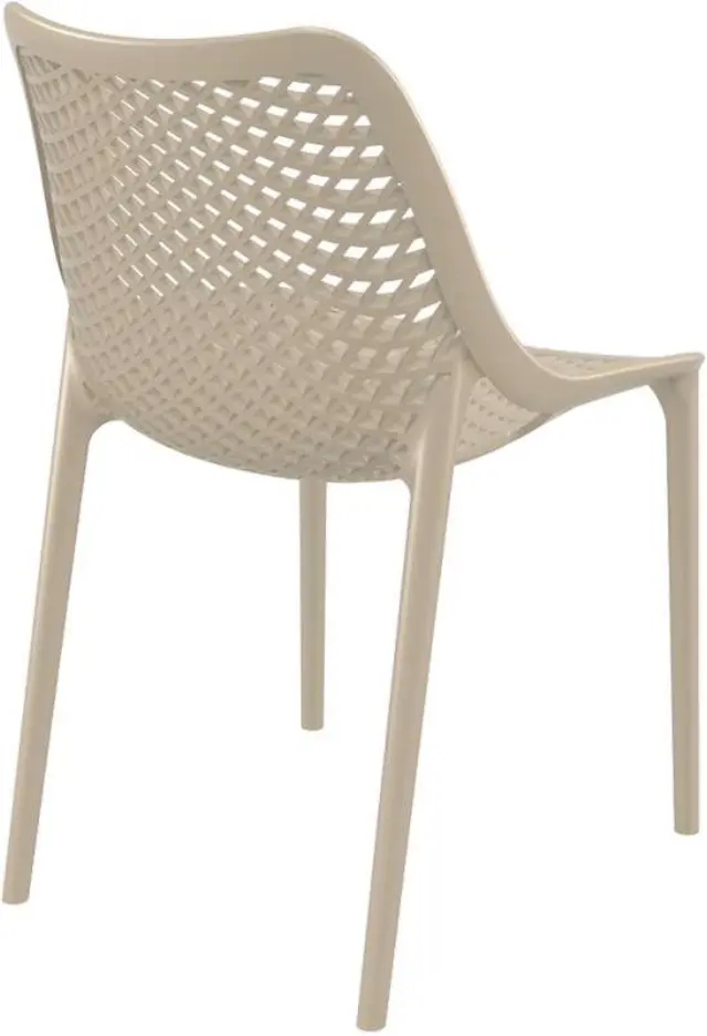 Καρέκλα Στοιβαζόμενη AIR Dove Grey PP 50x60x82cm 2