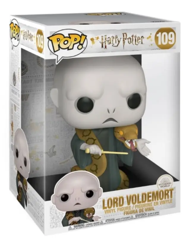 Φιγούρα jumbo Funko Pop! Movies: Harry Potter - Voldemort with Nagini (25cm) #109 2