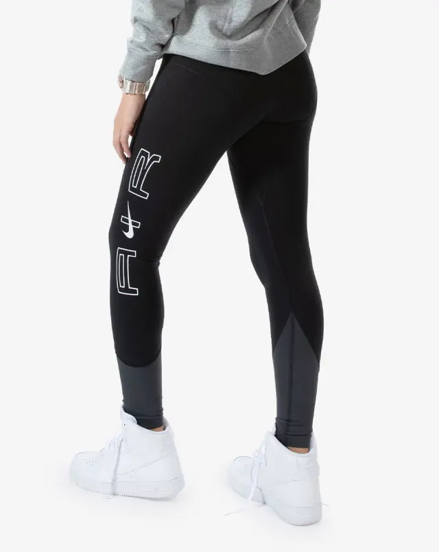 Nike Sportswear Air Training Γυναικείο Μακρύ Κολάν DD5423-010 Μαύρο - XS 3