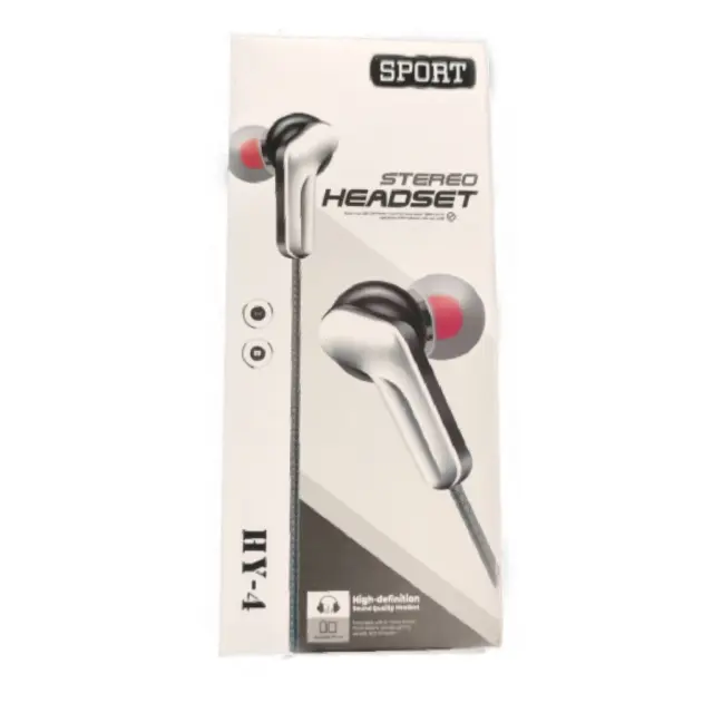 Headset Stereo HY-4 Ακουστικά Black & White