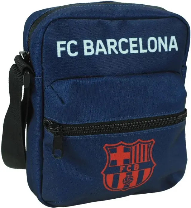 FC Barcelona Barca Παιδικό Τσαντάκι Ώμου και Χιαστί 21×17×5,5 cm