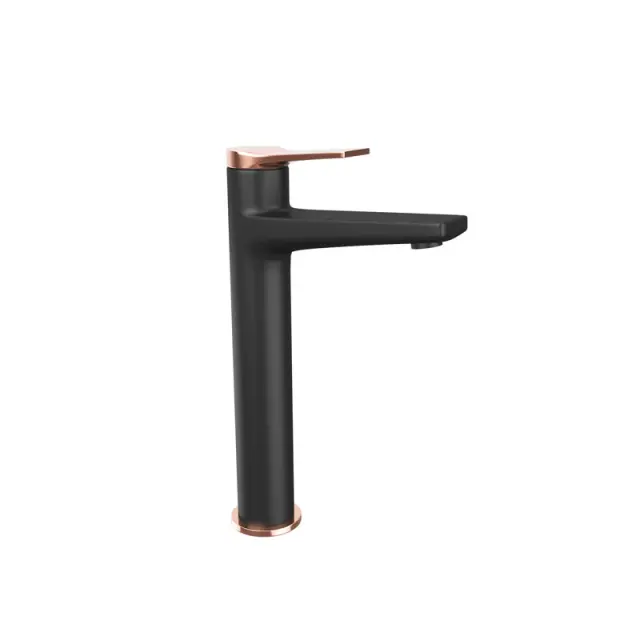 Μπαταριά Νιπτ. KARAG ANDARE WNW168B73PA-PG NERO/ROSE GOLD υψηλή