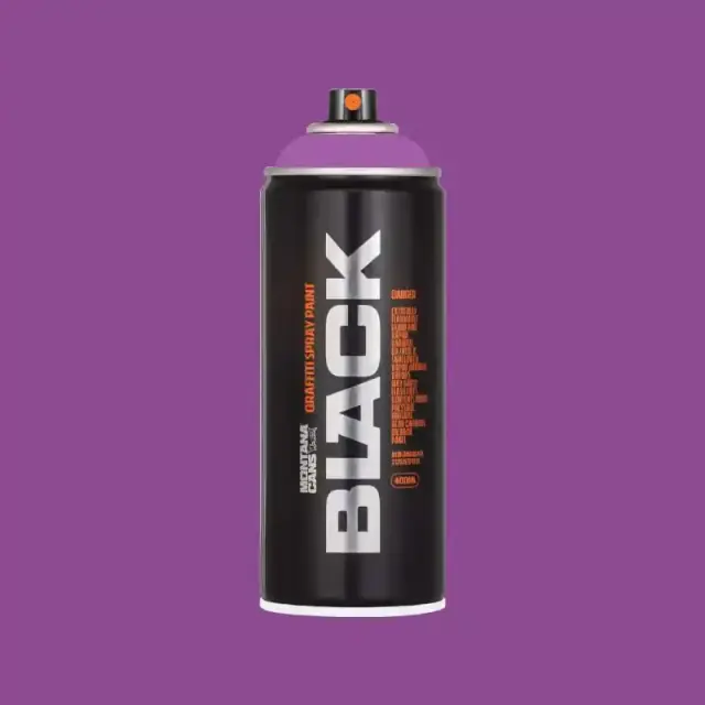 Montana Black Spray Paint 400ml BLK-4020 Monster
