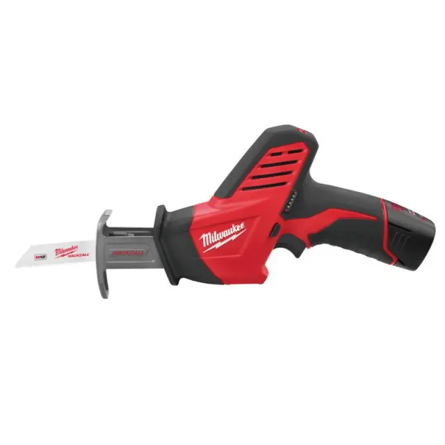 Milwaukee 4933441195 - Σπαθοσέγα Μπαταρίας 12V, M12 C12 HZ-202C με 2 Μπαταρίες 2.0Ah (2x 2.0Ah) + Φορτιστή σε Βαλίτσα Μεταφοράς