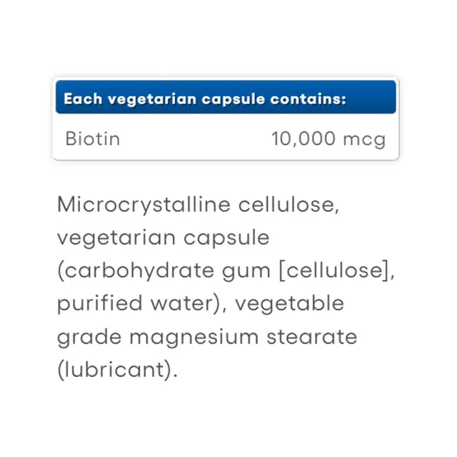 Natural Factors Biotin Extra Strength 10,000 mcg 2