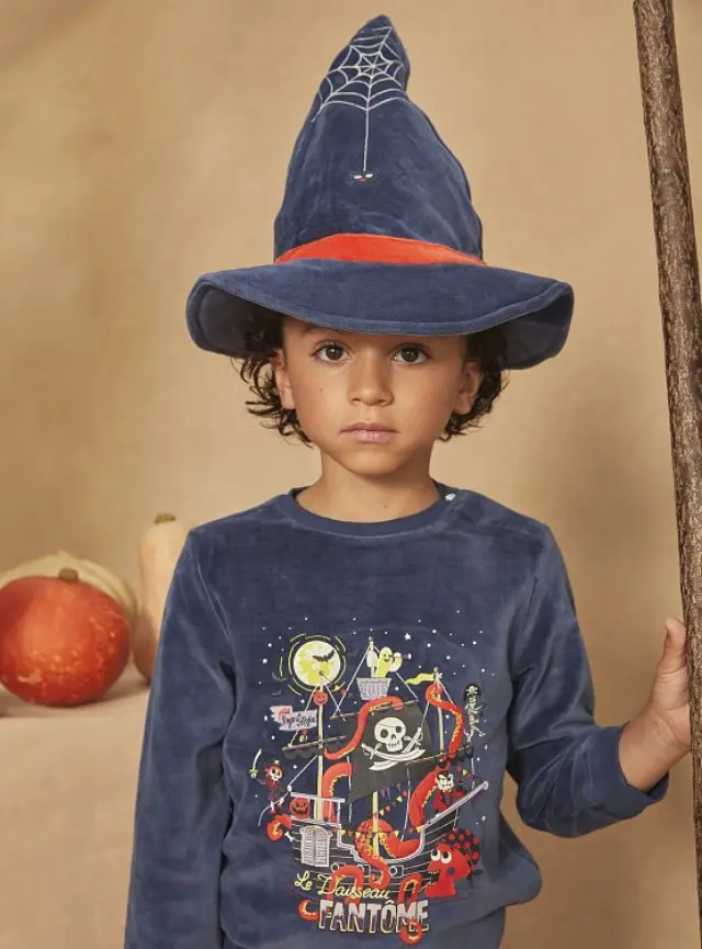 Παιδικές Μακρυμάνικες Πιτζάμες Halloween για Αγόρια Sergent Major Blue Pirate ΜΠΛΕ 3