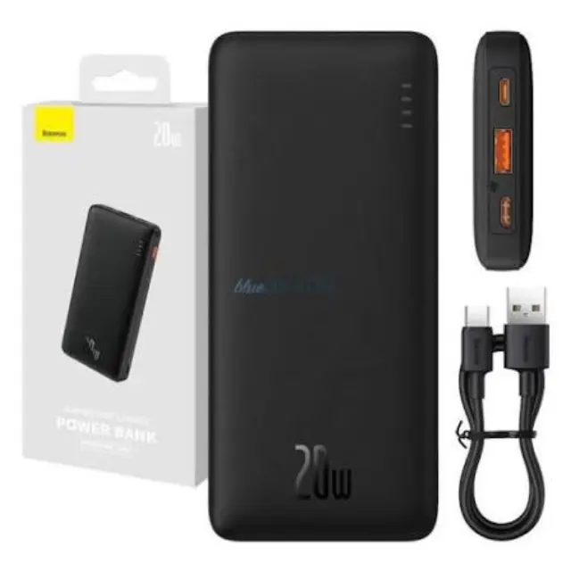 Baseus Airpow 10000mAh 20W powerbank black (PPQD090001) (BASPPQD090001) 3