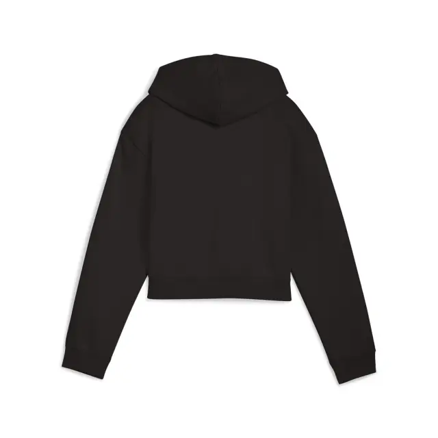 Puma Ess 2 Color Logo Hoodie Black -Poised Pink 690717-51 - 176 2