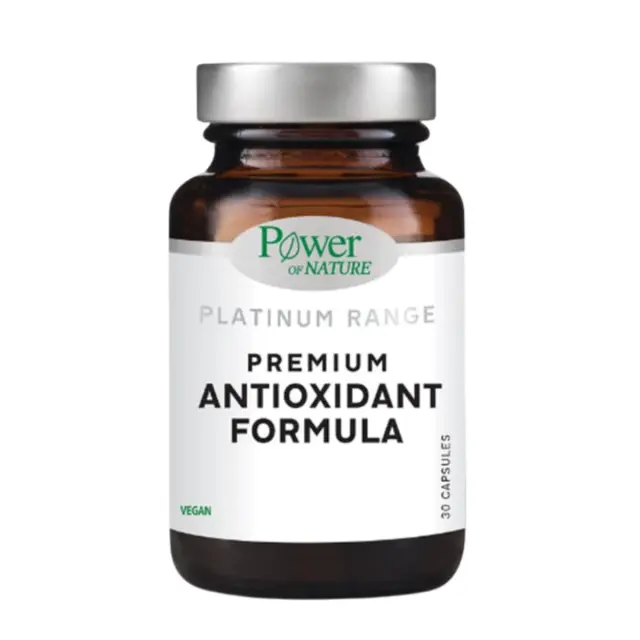 Power Of Nature Platinum Range Premium Antioxidant Formula 100mg 30caps
