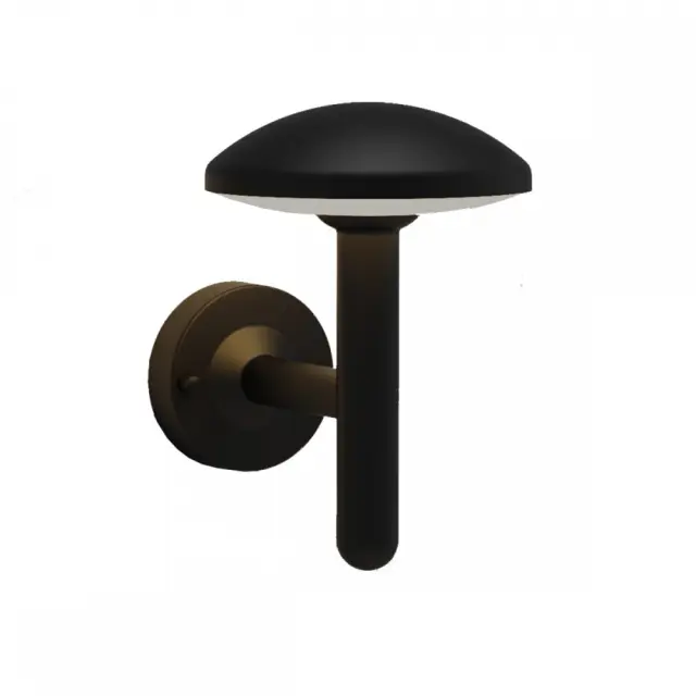 it-Lighting Keowee LED 12W 3CCT Outdoor Wall Lamp Black D:180 x 210 x 240 mm (80205210) 2
