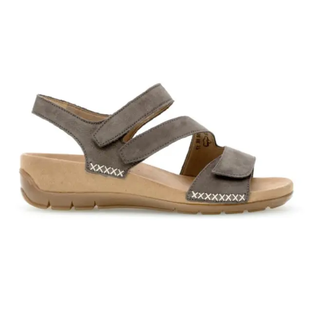 Gabor Πέδιλα Γυναικείο δέρμα Nubuck Γκρί GAB/63734 19-WALLABY
