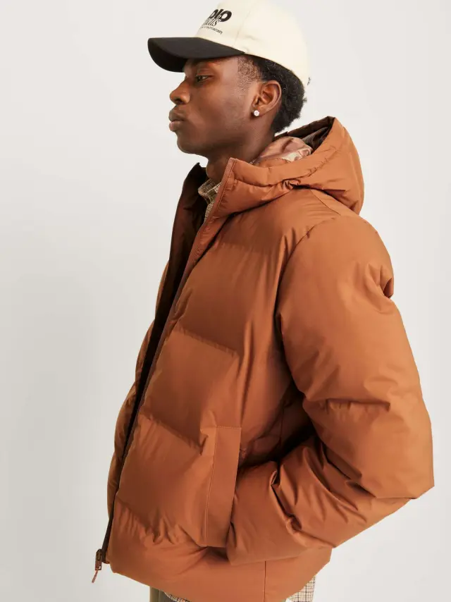 JJPAYNE PUFFER JACKET Mocha Bisque - XL 2