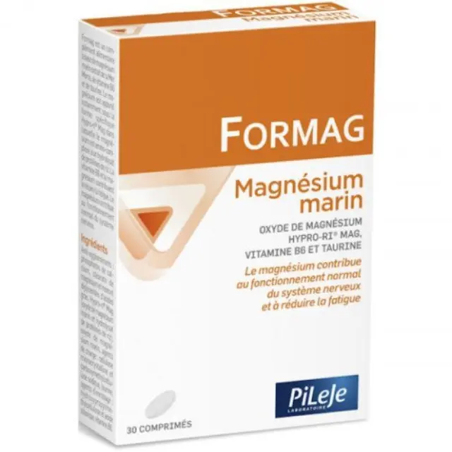 Pileje Formag Magnesium Marin Συμπλήρωμα Διατροφής 30Δισκία