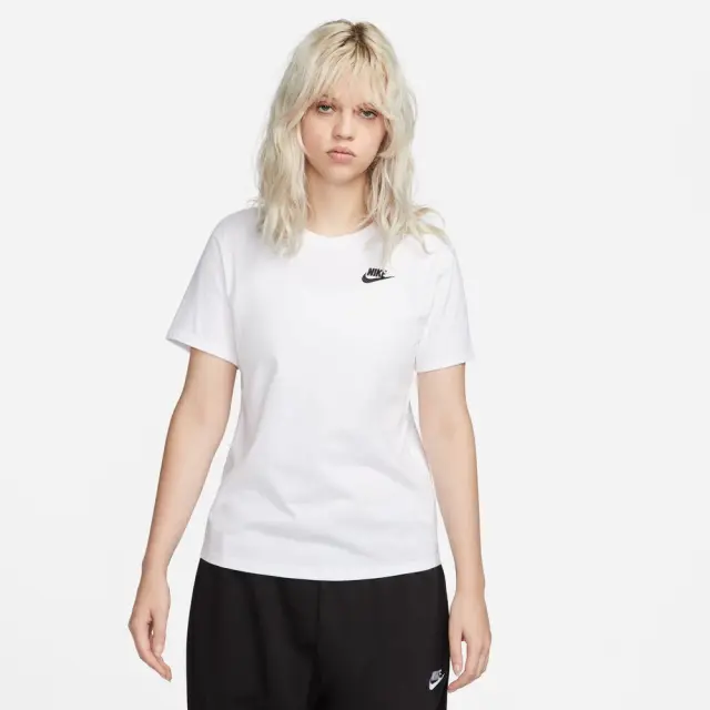 Nike Sportswear Club Essentials T-Shirt (DX7902-100) - Λευκό