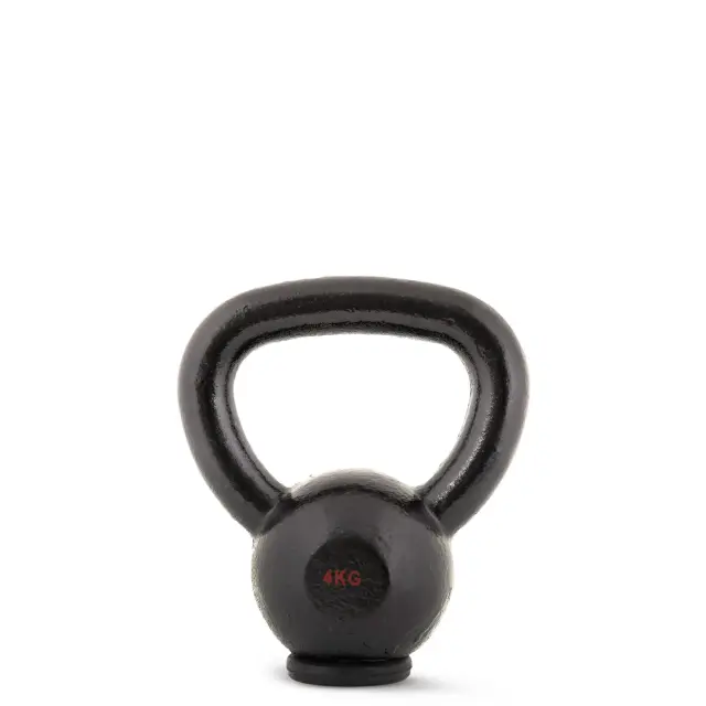 AMILA Kettlebell Cast Iron Rubber Base 4Kg