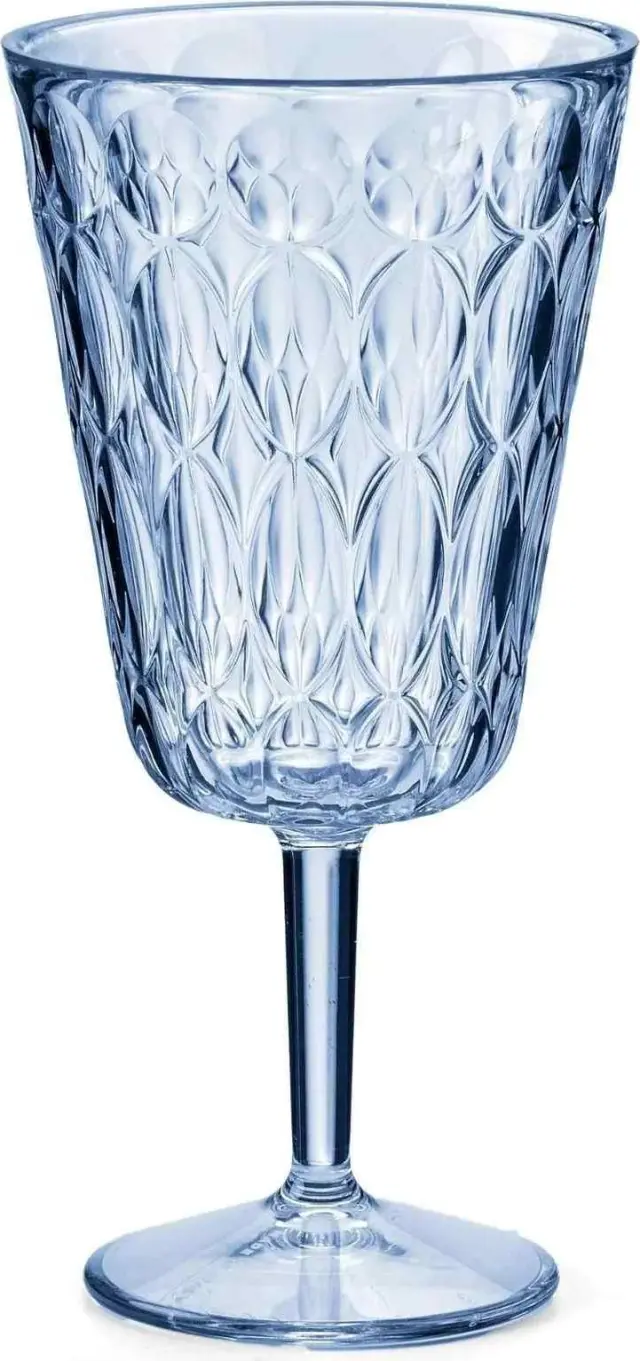 Guzzini Ποτήρια Κρασιού Ακρυλικά Vanity 330ml 4Τμχ Μπλε