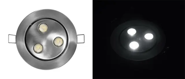 ΦΩΤ ΑΛ ΧΩΝ ΚΙΝΗTΟ ΜΕ LED ΙΣΧΥΟΣ 3x3W 30° ΧΩΡΙΣ ΤΡΟΦ ΨΥΧΡΟ