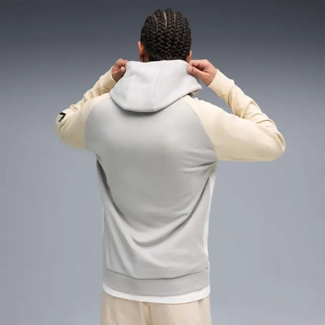 Puma Men's Pumatech Full-Zip Hoodie Άσπρο - Γκρι 688045-87 (Puma) - XLarge 3