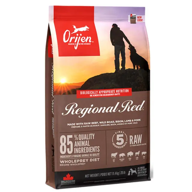 Orijen Regional Red με Κόκκινο Κρέας 11.4kg