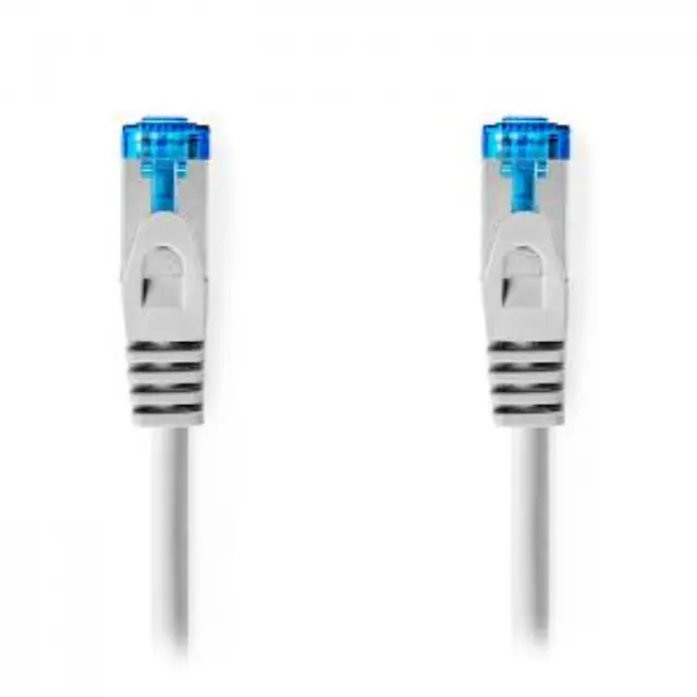 Καλώδιο δικτύου CAT 6a, S/FTP, 0.5m σε γκρι χρώμα. 3