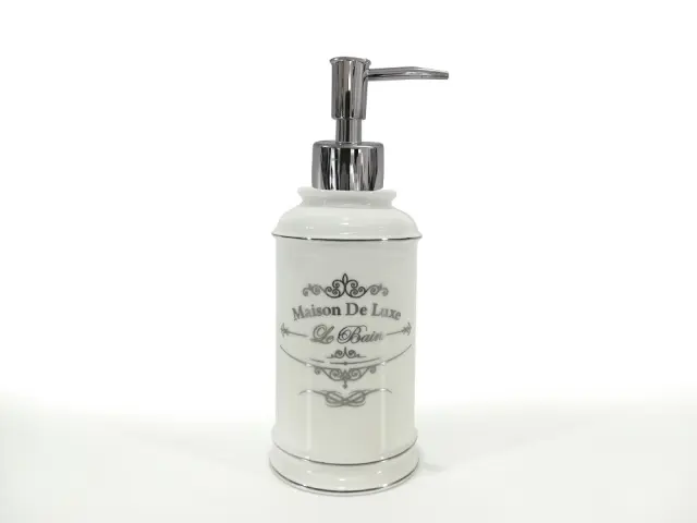 Ντισπένσερ 'Le Bain' Λευκό Κεραμικό 380ml