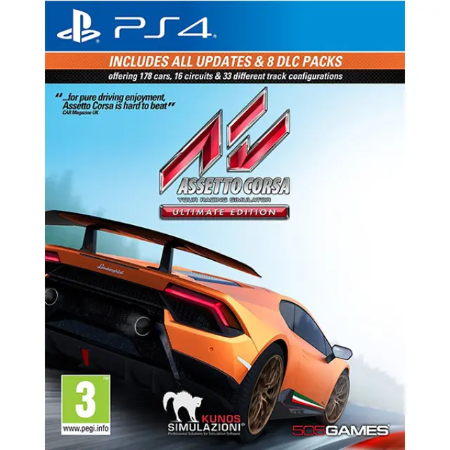 Assetto Corsa - Ultimate Edition - PlayStation 4