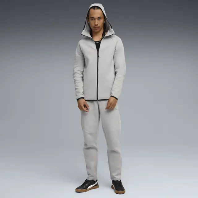 Puma Evostripe Full Zip Hoodie (688231-63) - Γκρί 2