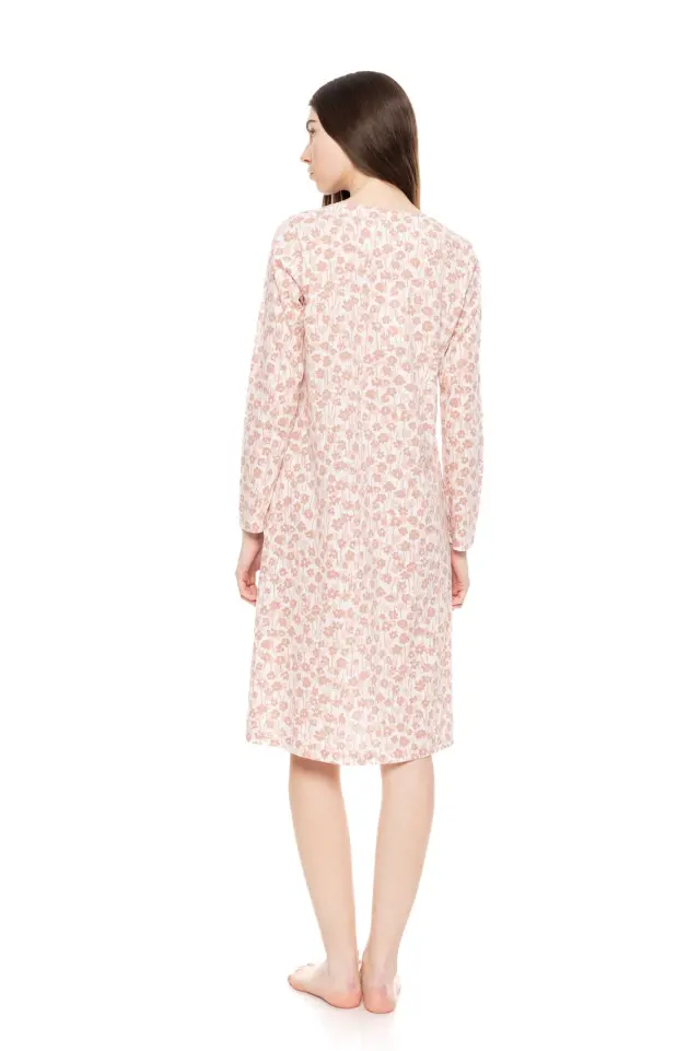 W1600 - Type - NIGHTGOWN CLASSIC PINK FLOWER 3
