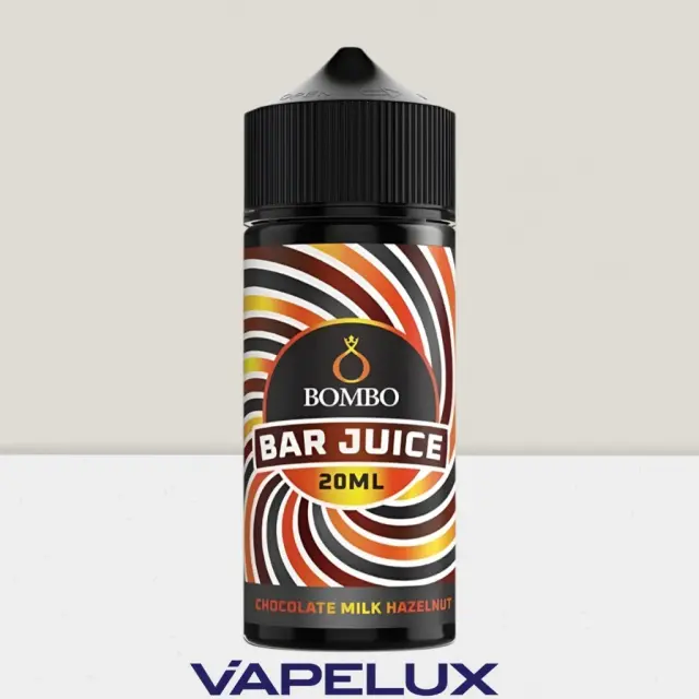 Bombo Bar Juice Flavor Shots Chocolate Milk Hazelnut 20ml to 120ml 2