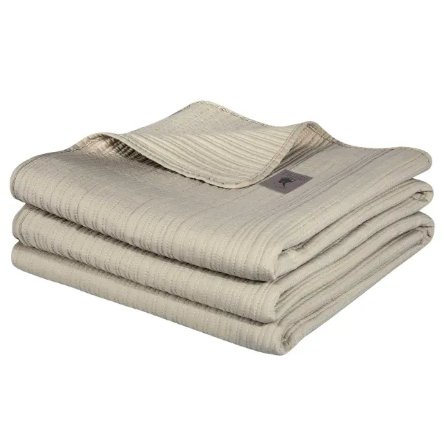 Κουβερλί 240x250 King Greenwich Polo Club Essential 4455 Taupe 100% Microsatin 3