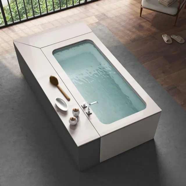 Elegant White 80x240 cm Πλακάκι Πορσελάνης