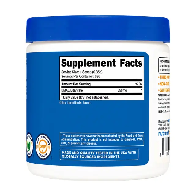 Nutricost DMAE Bitartrate 2